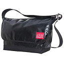 【中古】【輸入品・未使用】マンハッタンポーテージ PVC Vintage Messenger ビンテージ メッセンジャーバッグ BLACK/黒 MP1607VV...