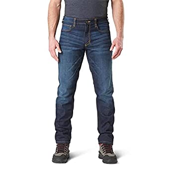 【中古】【輸入品・未使用】5.11 Tactical メンズ Defender-Flex スリムワークジーンズ パッチポケット フィットウエストバンド スタイル74465 32W x 32L