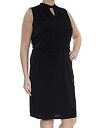 【中古】【輸入品・未使用】Nine West Women's Solid Ity Key Hole Dress%カンマ% Black%カンマ% 6