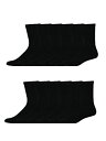 【中古】【輸入品・未使用】(ヘインズ) Hanes メンズ FreshIQ 防臭 X-Temp クール&ドライ アンクルソックス 12足パック US サイズ: ...