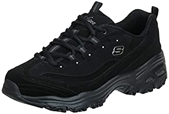 【中古】【輸入品・未使用】Skechers レディース D'Lites メモリーフォーム レースアップスニーカー%カンマ% ブラック-ホットピンク。%カンマ% 6.5