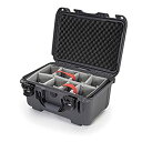 【中古】【輸入品・未使用】Nanuk 918 ミディアム 防水ハードケース パッド入りディバイダー付き 16.9インチ x 12.9インチ x 9.3インチ -...