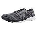 【中古】【輸入品 未使用】ASICS Men 039 s Performance fuzeX Knit Running Shoe カンマ Carbon/Black/White 11.5 D(M) US