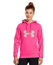 【中古】【輸入品・未使用】Under Armour Armour Fleece Storm Big Logo Hoody???Women 's XS ブラック
