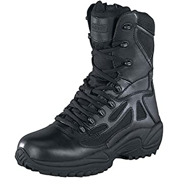 šۡ͢ʡ̤ѡ(Size 8%% Black) - Reebok Men's Rapid Response 20cm Side Zip Boots-Black%% Size 10
