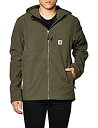 【中古】【輸入品・未使用】Carhartt メンズ フード付きラフカットジャケット (レギュラーとビッグ&トールサイズ) US サイズ: X-Large カラー: ブラウン