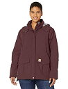 【中古】【輸入品・未使用】Carhartt レディース ショアラインジャケット レギュラーサイズ / プラスサイズ US サイズ: Medium カラー: レッド(4)