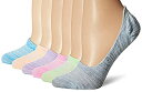 【中古】【輸入品・未使用】Hanes Women's 6-Pack Invisible Comfort Ballerina Liner%カンマ% Light Asst%カンマ% 5-9