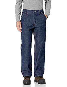 【中古】【輸入品・未使用】Carhartt メンズ 耐炎 シグネチャー デニム ダンガリー US サイズ: 42W x 32L カラー: ブルー