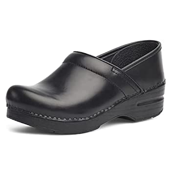 【中古】【輸入品・未使用】[ダンスコ] Clog Professional Black Oiled 37 23.5-24 