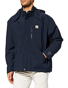【中古】【輸入品・未使用】Carhartt メンズ ショアラインジャケット ウォータープルーフ 高通気性ナイロン J162 US サイズ: XL カラー: ブルー