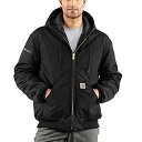 【中古】【輸入品・未使用】Carhartt Men'sビッグ＆アールティック・アイル・キルト・ライニング・ユーコン・アクティブジャケット、ブラック、XXXX-Large