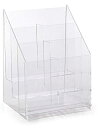 【中古】【輸入品・未使用】displays2goカウンタートップ文学ホルダー、3-tiered pamphletオーガナイザー、2のセット、クリアアクリル(st...