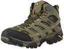【中古】【輸入品・未使用】(メレル) Merrell Moab 2 MID(モアブ2ミッド) 防水ハイキングブーツ メンズ%カンマ% ウォールナット%カンマ% ...