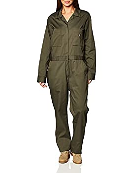 【中古】【輸入品・未使用】Dickies レディース 長袖 コットンツイル カバーオール US サイズ: X-Small カラー: グリーン