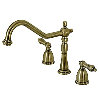 【中古】【輸入品・未使用】Kingston Brass KB1793ALLS ワイドスプレッド キッチン蛇口 アンティーク真鍮 【中古】【輸入品・未使用】Kingston Brass KB1793ALLS ワイドスプレッド キッチン蛇口 アンティーク真鍮
