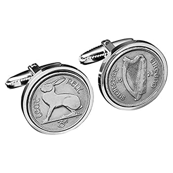 【中古】【輸入品・未使用】Rare 1928?Ireland Threepence cufflinks-最初年アイルランドコインMinted 【中古】【輸入品・未使用】Rare 1928?Ireland Threepence cufflinks-最初年アイルランドコインMinted