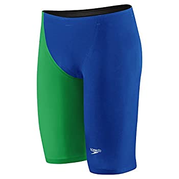 【中古】【輸入品 未使用】Speedo メンズ LZR Racer Elite 2 ハイウエストジャマー - 32 - ブルー/グリーン