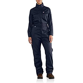 【中古】【輸入品・未使用】Carhartt メンズ ビッグ&トール 耐炎 レディース ラギッド フレックス ツイル カバーオール US サイズ: Large Tall カラー: ブルー