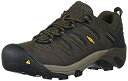 【中古】【輸入品・未使用】KEEN Utility メンズ ランシング ロースチール トウ ワークブーツ 構造シューズ カスケードブラウン/ファイアドブリック US サイズ: 12 Wide