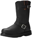 【中古】【輸入品・未使用】[HARLEY-DAVIDSON] Men's Jason ST Engineer Safety Boot%カンマ% Black%カンマ% 12 M US