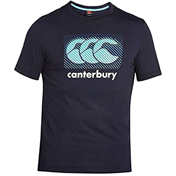 楽天スカイマーケットプラス【中古】【輸入品・未使用】Canterbury 2017 CCC ビッグロゴ コットンTシャツ メンズ ラン トレーニング スポーツTシャツ S