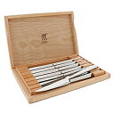【中古】【輸入品・未使用】ZWILLING J.A. Henckels 8-pc Stainless Steel Steak Knife Set w/Prese...