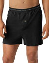 【中古】【輸入品・未使用】ヘインズメンズExposed Waistbandニットボクサー US サイズ: M