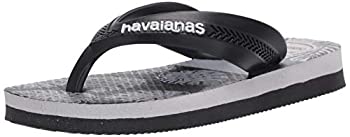 【中古】【輸入品・未使用】Havaianas キッズ マックス トレンド ビーチサンダル US サイズ: 2 Little Kid カラー: ブラック