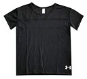 【中古】【輸入品・未使用】Under Armour Girls HeatGear Fashion Short Sleeve T-Shirt (YSM%カンマ% Black)