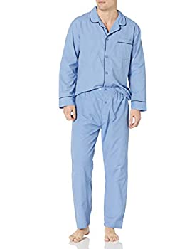 【中古】【輸入品・未使用】Hanes メンズ 織地 平織りパジャマセット US サイズ: X-Large カラー: ブルー