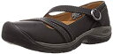 【中古】【輸入品・未使用】KEEN (キーン) レディース プレシディオ II クロスストラップ メリージェーン フラット%カンマ% ブラック/レイブン。%カン...