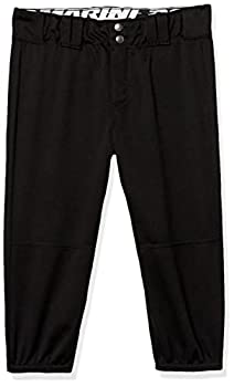 【中古】【輸入品・未使用】(Medium%カンマ% Black) - DeMarini Girls Belted Pant