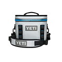 【中古】【輸入品・未使用】YETI Hopper Flip Portable Cooler / Flip 8 Fog Gray / Tahoe Blue