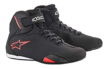 【中古】【輸入品・未使用】Alpinestars Sektor シューズ(12.5)(ブラック/レッド) 1