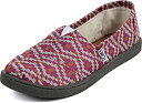 【中古】【輸入品・未使用】Toms Kids Classics ダイヤモンド編みレッドダイヤモンド ユース6