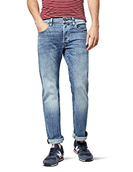 【中古】【輸入品・未使用】G-Star Raw メンズ 3301 スリムエイデン ストレッチデニムジーンズ%カンマ% ライトエイジド 89%カンマ% 29W x 32L