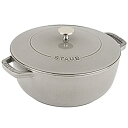 【中古】【輸入品・未使用】Staub 鋳鉄 3.75クォート エッセンシャル フレンチオーブン 3.75-qt 11732418
