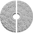 【中古】【輸入品・未使用】Ekena Millwork 19?7?/ 8インチod X 3?5?/ 8インチID X 1?1?/ 4インチPスプリングリーフ天井Medallion CM19SP2 1