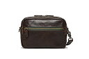 【中古】【輸入品・未使用】The Crosby Leather Camera Bag (Dark Truffle)(2)
