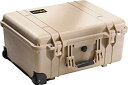【中古】【輸入品・未使用】PELICAN ハードケース 1560 46L ベージュ 1560-000-190