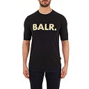 【中古】【輸入品・未使用】BALR. ボーラー BRAND ATHLETIC T-SHIRT ブランドアスレティックtシャツ 10051A ブラック/ゴールド ...