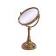 šۡ͢ʡ̤ѡHeight Adjustable 8 Inch Vanity Top Make-Up Mirror 5X Magnification - DM-1/5X-BBR