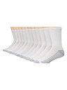 【中古】【輸入品・未使用】Hanes メンズ クルーソックス 10足パック%カンマ% ホワイト%カンマ% 3 PK%カンマ% 30 Pairs 10-13