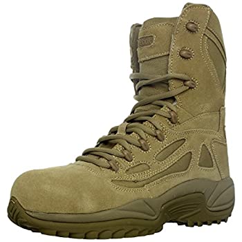 【中古】【輸入品・未使用】[WARSON] Reebok Women's Stealth 8%ダブルクォーテ% Lace-Up Side-Zip Work Boot Composite Toe - Rb894