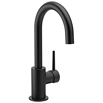 【中古】【輸入品・未使用】Delta Faucet Trinsic シングルハンドル バープレップキッチンシンク蛇口 マットブラック 1959LF-BL