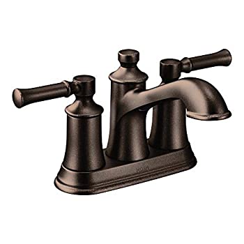【中古】【輸入品・未使用】Moen 6802ORB Dartmoor 2ハンドル 低弧 バスルーム蛇口 オイル磨きブロンズ
