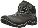 【中古】【輸入品・未使用】KEEN Women's Laurel mid wp-w Trail Runner%カンマ% Steel Grey/Baltic%カン...