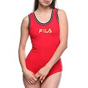 【中古】【輸入品・未使用】Fila レディース ジェッサボディスーツ US サイズ: Small カラー: レッド