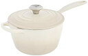 【中古】【輸入品・未使用】Le Creuset エナメル鋳鉄製特製ソースパン 2.25クォート メレンゲ